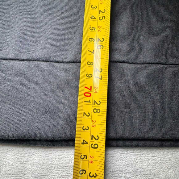 Adidas Essentials Crewneck Sweatshirt Mens XL Black White 3-Stripe Logo Pullover - Picture 7 of 10